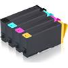 TonerPartner Multipack compatibile del HP M0K02AE / 991X contiene 4x Cartuccia d'inchiostro