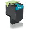 TonerPartner Compatibile con Lexmark 80C20C0 / 802C Cartuccia di toner, ciano