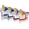 TonerPartner Multipack compatibile del Brother LC-421XLVAL contiene 4 cartucce d'inchiostro
