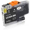 TonerPartner Compatibile con Brother LC-424BK Cartuccia d'inchiostro, nero