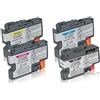 TonerPartner Multipack compatibile del Brother LC-3237 contiene 4x Cartuccia d'inchiostro