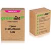 TonerPartner greenline sostituisce Epson C13T34734010 / 34XL Cartuccia d'inchiostro, magenta