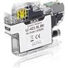TonerPartner Compatibile con Brother LC-421 XL BK Cartuccia d'inchiostro, nero