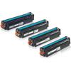 TonerPartner Multipack compatibile del HP W2410A / 216A contiene 4x Cartuccia di toner
