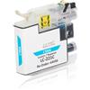 TonerPartner Compatibile con Brother LC-221 C Cartuccia d'inchiostro, ciano