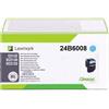 Lexmark Originale Lexmark 24B6008 Toner ciano