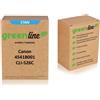 TonerPartner greenline sostituisce Canon 4541B001 / CLI-526C Cartuccia d'inchiostro, ciano