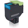 TonerPartner Compatibile con Lexmark 70C20C0 / 702C Cartuccia di toner, ciano