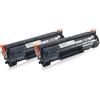 TonerPartner Set Compatibile economico del Canon 3500B002 / 728 contiene 2x Cartuccia di toner