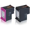 TonerPartner Confezione multipla compatibile con HP C2P05AE / 62XL, contenente 2 cartucce per testina di stampa