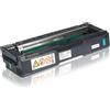 TonerPartner Compatibile con Ricoh 407544 Cartuccia di toner, ciano