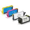 TonerPartner Multipack compatibile del HP 3YP34AE / 912XL XXL contiene 4x Cartuccia d'inchiostro