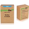 TonerPartner greenline sostituisce Brother LC-3213 C Cartuccia d'inchiostro, ciano