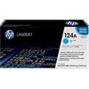 HP Originale HP Q6001A / 124A Toner ciano