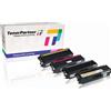 TonerPartner Multipack compatibile del Brother TN328BK contiene 4x Cartuccia di toner