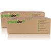 TonerPartner greenline Set Compatibile sostituisce Brother TN-2210 contiene 2x Cartuccia di toner