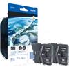 Brother Originale Brother LC985BKBP2DR Cartuccia di inchiostro nero