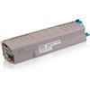 TonerPartner Compatibile con OKI 43324424 / C5800 Cartuccia di toner, nero