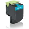 TonerPartner Compatibile con Lexmark 80C2SC0 / 802SC Cartuccia di toner, ciano