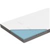 Genius Eazzzy Topper Deluxe 140 x 200 x 9 cm H2 H3 - Coprimaterasso ortopedico per materasso e letto a molle in schiuma gel | Coprimaterasso 140 x 200 cm per persone allergiche con rivestimento