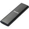 Philips SSD Portatile Esterno 250 GB - Ultra Slim SATA Ultra Speed USB-C, velocità di lettura fino a 540 MB/s, alluminio