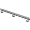 ZONAPRO Cremagliera Acciaio Zincato 30X12 Mod.4 1 Metro Per Cancello FAAC GENIUS JA146