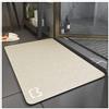 Dai Lufei Tappetino da bagno antiscivolo super assorbente diatomite tappeto bagno in microfibra vasca doccia morbida asciugatura rapida