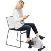 Avilia- Mini Cyclette da Casa Compatta e Salvaspazio per Allenamento Gambe e Braccia da Seduti, con Schermo LCD per Monitorare Tempo e Calorie, Ideale per Riabilitazione, Fitness Quotidiano e Anziani