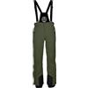 Killtec Pantaloni da Sci da Uomo con Bretelle Rimovibili, Protezione Bordi e paraneve KSW 100 ENOSH MN Ski PNTS, Verde Foresta, M, 43431-000