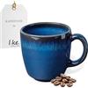 like. by Villeroy & Boch Lave bleu tazza da caffè, 190 ml
