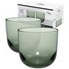 Villeroy & Boch like. by Villeroy & Boch - Like Sage bicchiere da acqua set da 2 pz., bicchiere colorato verde, capacità 280ml