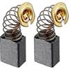 Trade-Shop 2 spazzole di carbone per fresa Makita 3704 3707 3707F 3707FC 3708 3708F 3708FC 3709 3710 3901 RT0700C / fresatrice superiore 3703 4402 4403 / carbone motore