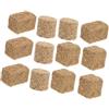 UPKOCH 12 palline di fieno in miniatura modello pagliaio accessorio decorativo per casa delle bambole, fattoria, progetti fai da te e decorazione da tavolo