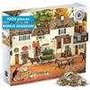 Buffalo Games Silver Select, Charles Wysocki Olde Cape Cod - Puzzle da 1000 pezzi per adulti, puzzle impegnativo perfetto per serate di gioco, dimensioni finite: 68 x 50 cm