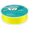 TRUSCEND X8 Lenza da Pesca Intrecciata, Lenza da Pesca Spin Braid Aggiornata, Lenza Intrecciata Super Resistente e Liscia, Resistente all'Abrasione, Senza Stiramento e a Bassa Memoria 22kg-274m