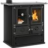 La Nordica Cucina a legna con focolare in ghisa 7,9 kW riscalda 226 m³