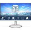 Philips V Line 241V8AW/00 Monitor PC 23.8" Full HD IPS 75Hz Bianco
