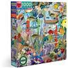 eeBoo 1000 pezzi con gemme e pesci adulto sulla vita marina-Puzzle (X4s)