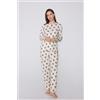 Tezenis Pigiama Lungo Cotone Stampa Teddy Bear Donna Stampa