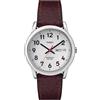Timex Men's Easy Reader 35mm Date Window Leather Strap Watch
