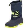 CMP KIDS AHTO WP SNOW BOOTS, Stivali da Neve Unisex - Bambini e ragazzi, Black Blue, 28 EU