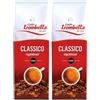 CAFFÉ TROMBETTA DAL 1890 Caffè Trombetta, Caffè Tostato in Grani, Classico - 1 Kg (Confezione da 2)