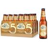 Birrificio Angelo Poretti Birra 5 Luppoli Doppio Malto Chiara, Cassa con 24 Bottiglie da 33cl, Birra Bock Doppio Malto Chiara, Gusto Maltato e Fruttato, Gradazione Alcolica 6.5% Vol.