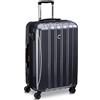 DELSEY PARIS Helium Aero Hardside bagaglio espandibile con ruote girevoli, Titanio, Checked-Medium 25 Inch, Helium Aero Hardside bagaglio espandibile con ruote Spinner