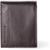 B. Cavalli Portafoglio da uomo In Vera pelle Made in Italy 12,5x10x2 cm BC410-292-T.MORO