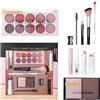 SONGVISON Kit trucco completo, set trucco professionale completo da 11 pezzi per donne, set regalo trucco per ragazze adolescenti, kit trucco da viaggio portatile che include cosmetici e strumenti per (Set A)