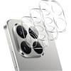 Locofun Pellicola Fotocamera per Xiaomi 15T/15T Pro, 3 Pezzi Anti Graffio Camera Vetro Temperato Protezione Lente Pellicola, Durezza 9H, Senza Bolle