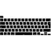 MiNGFi Copritastiera Silicone Thai per MacBook Pro 13 M1/M2 A2338 (2020-2023), A2289 (2020), A2251 (2020-2021), Pro 16 A2141 (2019-2021) EU/ISO - Nero