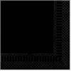 FATO Tovagliolo 2 veli in cellulosa nero cm 24x24 (100 pezzi) - Nero - Cellulosa