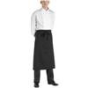 EGOCHEF Grembiule francese egochef 110 x 90 cm nero - Nero - 65% Poliestere 35% Cotone